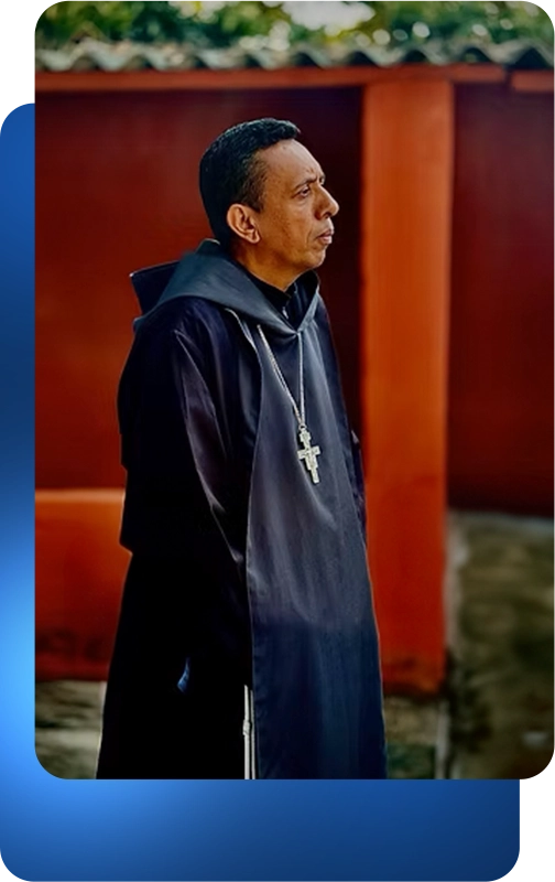 Frei Robson Santos Marques — Fundador da ACNSG