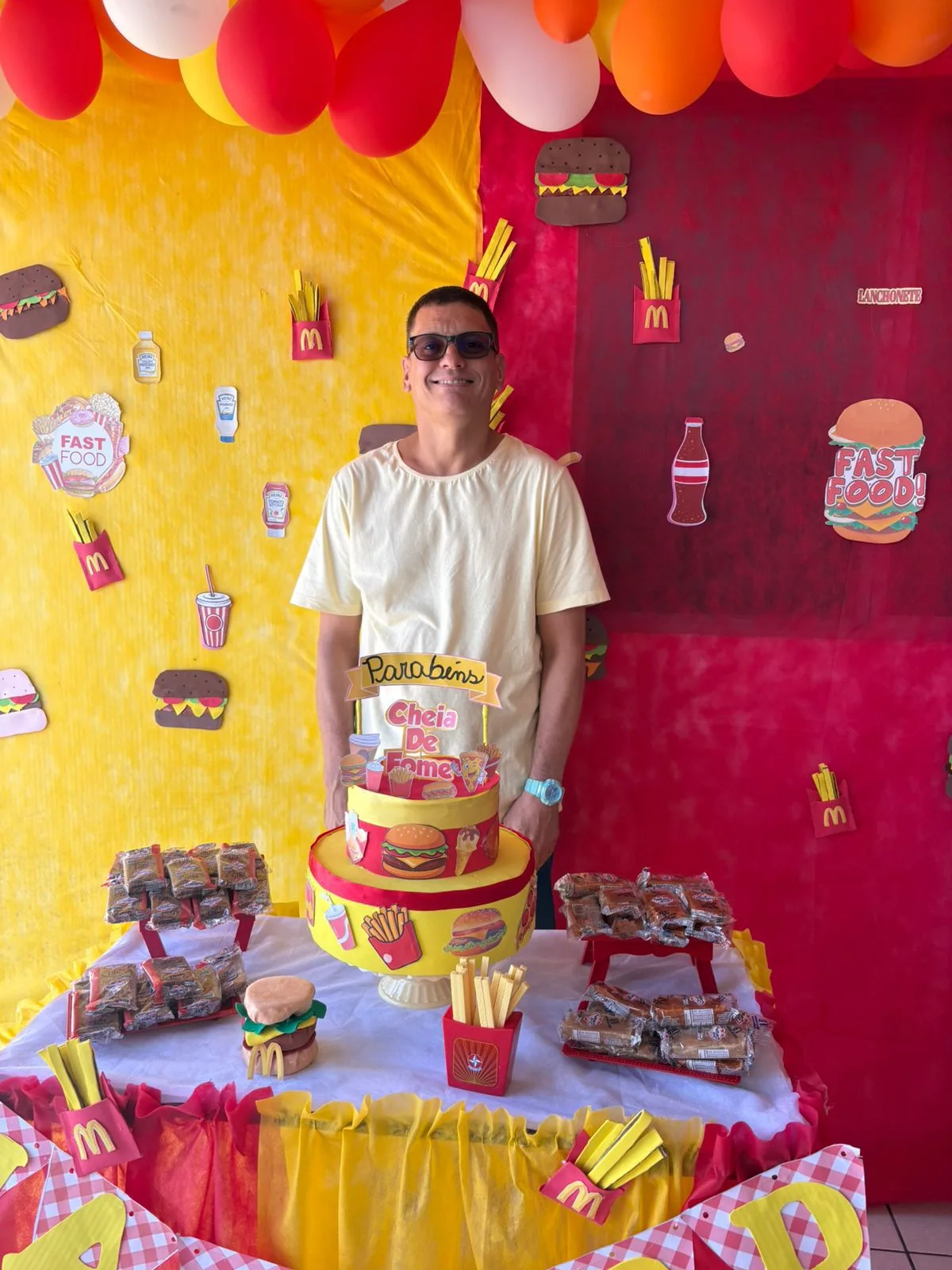 Aniversariantes do mês - Tema FastFood - NAISPD Santa Clara - Março 2026 — foto 5