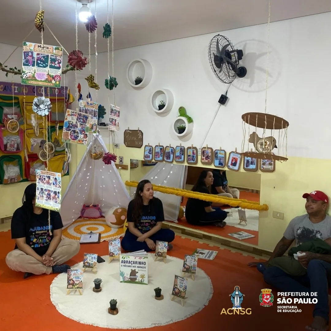 Chá Literário reúne crianças e famílias no CEI Izabel Ribeiro — foto 3