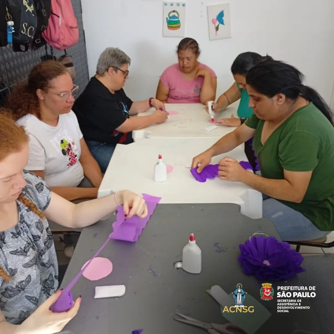 NAISPD Santa Clara de Assis promove atividade de conscientização em alusão ao Agosto Lilás — foto 1